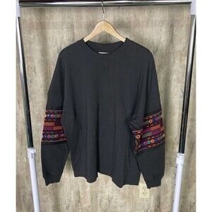 Urban Outfitters Oversized Embroidered Sweatshirt Small Bohemian NWT